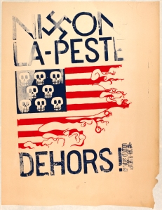 Anti Nixon Poster. Artist Unknown.